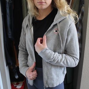 Converse zip up jacket